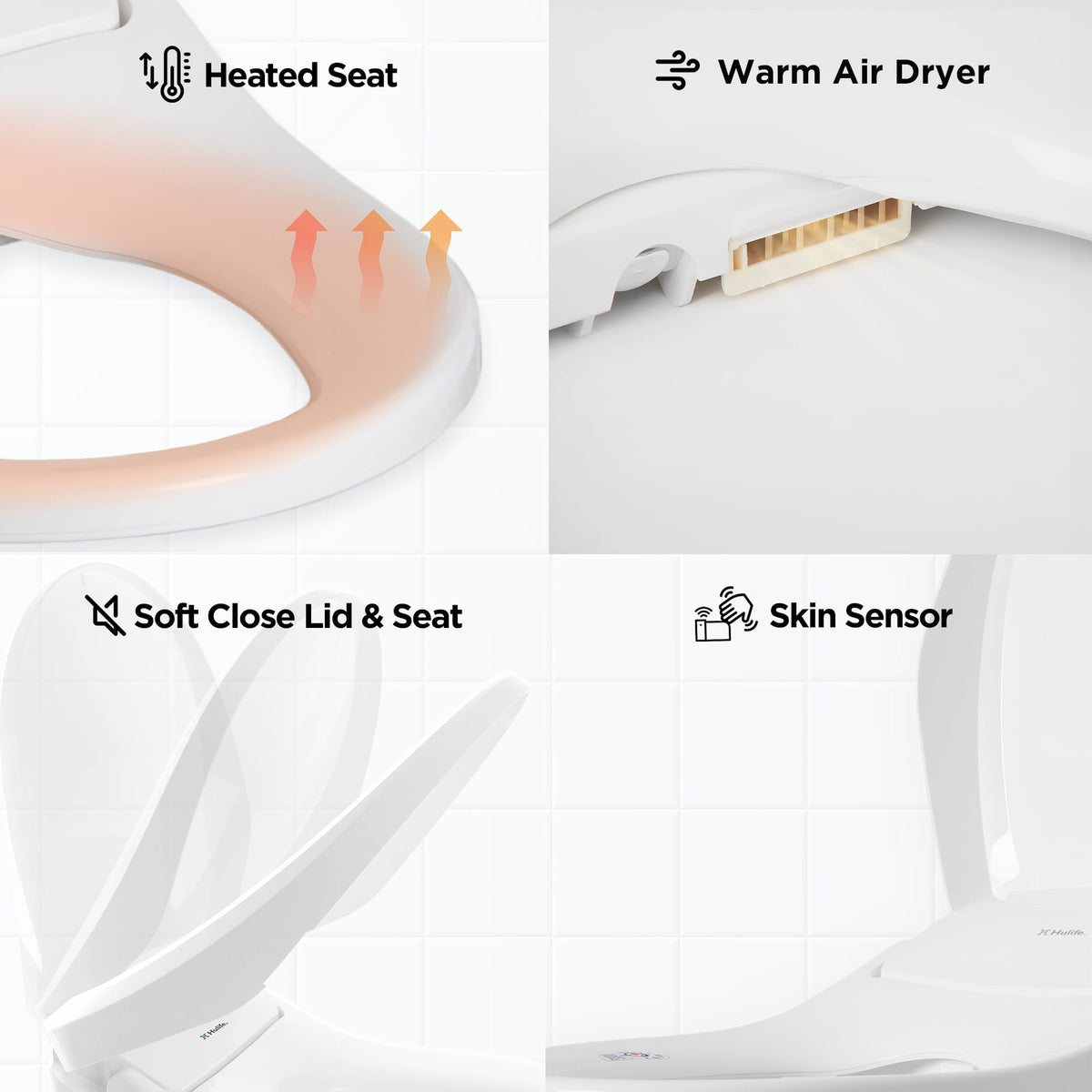 Hulife HLB-4000ER Electric Bidet Seat